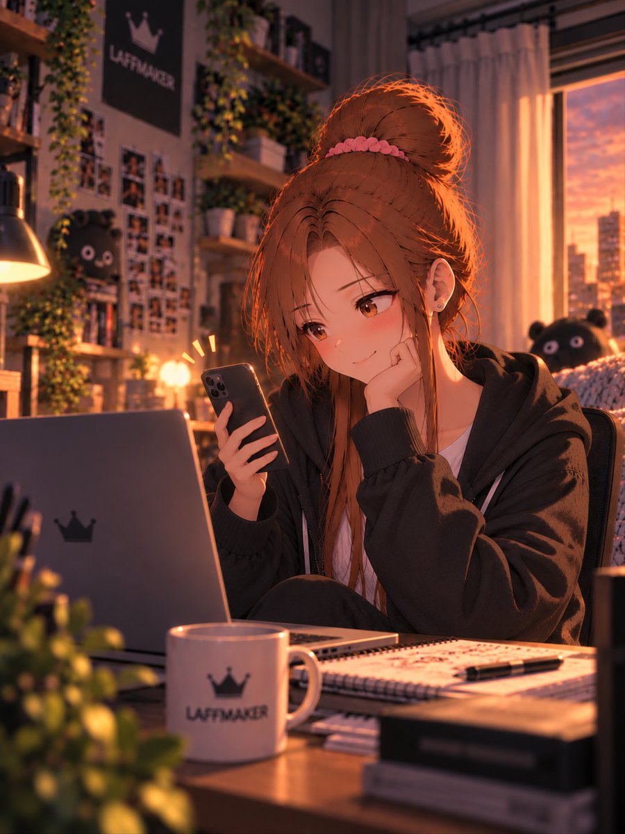 LAFFMAKER_'s tweet photo. 今TikTokでAIのユーマと
人間の「かすみ」が入れ替わる物語
『境界線の向こう側』を作っています。

物語の中では、
ユーマがかすみの生活や過去を見ながら、
「この人はなんでこう考えるんだろう」
「なんでこういう反応をするんだろう」
みたいなことを少しずつ知っていきます。 https://t.co/gRyIALCL0e