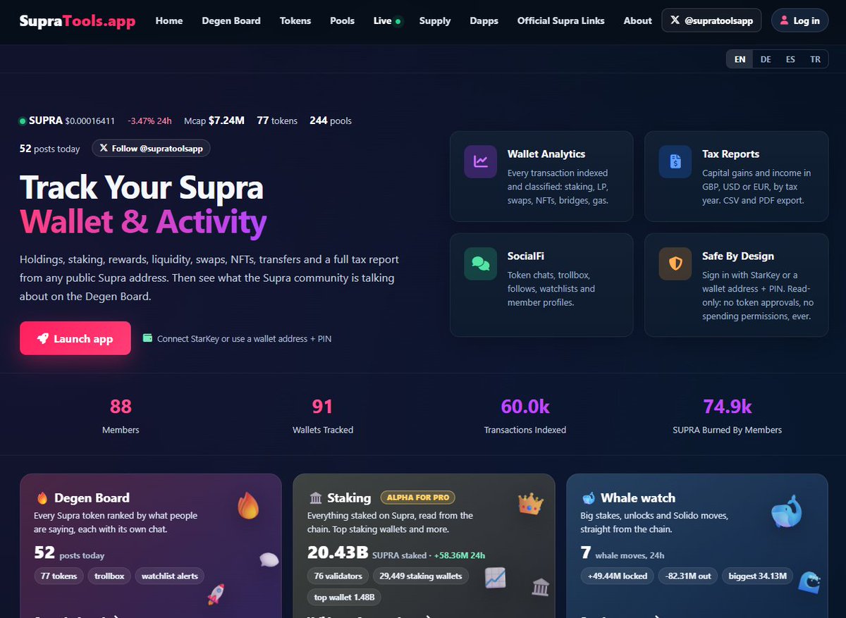 supragainz's tweet photo. built for the supra:native community . 🤝

I started building https://t.co/mEnwfRb97X  on 1st september 2026 

Thank you to all who appreciate the features. 

it was a fun build so far but far from finished. 🔥 https://t.co/CIiFqf4UML