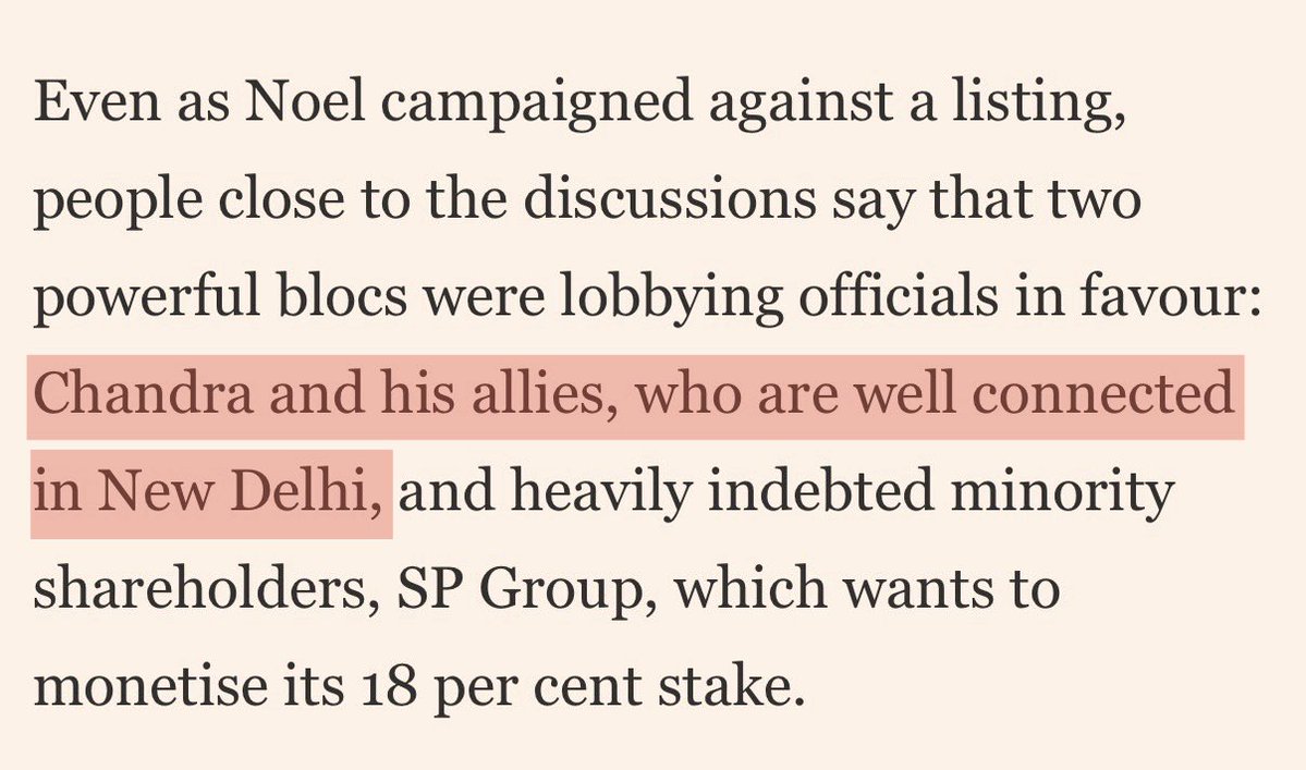 Financial Times Report Raises Concerns Over Tata Sons Governance and Government Ties