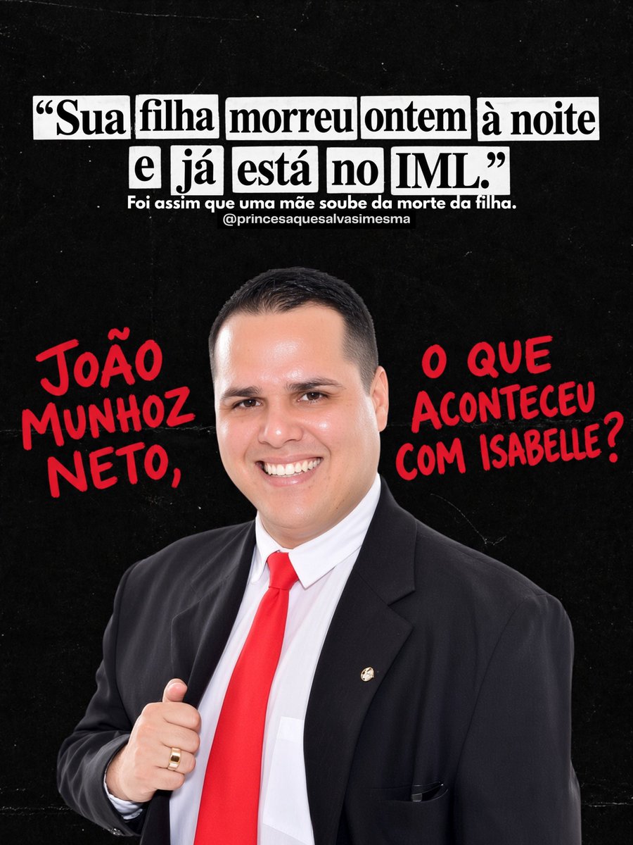 Kathgurgel's tweet photo. “Sua filha morreu ontem à noite e já está no IML.” Foi assim que Isorlanda Caracristi soube que Isabelle estava morta. Não foi o namorado. Não foi a sogra. Não foi a polícia. Foi a síndica do condomínio, no dia seguinte, no hall de um prédio da Aldeota, em Fortaleza, depois que a mãe já tinha sido bloqueada em tudo o que o homem usava para se comunicar.

Isabelle Caracristi tinha 22 anos, cursava o segundo semestre de Direito e dizia que queria ser advogada criminalista. No domingo, 13.09, passou parte do fim de semana com a mãe, avisou do frango que tinha deixado na airfryer, reclamou de dor no pescoço, recebeu o conselho de tomar um relaxante muscular e, por volta das 19h, mandou a última mensagem: “Mãe, eu te amo.” Não deu boa-noite. Toda noite ela dava. Depois, silêncio. 

Por volta das 20h40 daquela mesma noite, segundo a Secretaria da Segurança Pública do Ceará, ela morreu. O corpo foi encontrado no pátio do condomínio onde tinha passado a viver com o namorado, João Munhoz Neto, 33 anos, bacharel em Direito sem inscrição na OAB-CE, a mãe dele e um irmão. Quando a família de Isabelle chegou, no dia seguinte, o apartamento já estava vazio. O corpo já estava na Perícia Forense. Ninguém da casa onde ela morava ligou. Ninguém apareceu no velório. Ninguém apareceu no enterro. 

O que a SSPDS divulgou até agora é insuficiente. Quatro pessoas ouvidas, outras quatro convocadas, câmeras em análise, lesões compatíveis com impacto contra o solo, toxicologia negativa, laudo em até 30 dias. 30 dias não explicam por que a mãe não foi comunicada na mesma noite. Não explicam por que a nota oficial não diz se os conviventes foram ouvidos, se o imóvel foi preservado, se o namorado é testemunha ou investigado. 

Uma mulher de 22 anos não pode morrer no pátio, ir para o IML e deixar a mãe descobrir a morte por uma síndica. Isso já é grave o bastante para o caso entrar na prioridade máxima da Polícia Civil do Ceará.

🎥✍🏻 IG | princesaquesalvasimesma