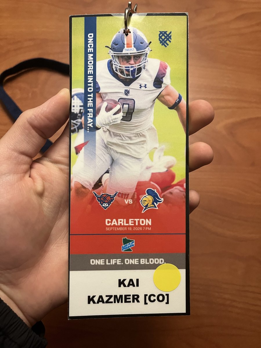 kai_kazmer's tweet photo. I had a great game day visit at Macalester yesterday. I appreciate Coach @Phil_Nicolaides, @Coach_Artinian and all of the other coaches and players who took the time to talk to me about @MacalesterFB.

@CoachMVP08 @cpst95evg https://t.co/4Yu1wfUpLF