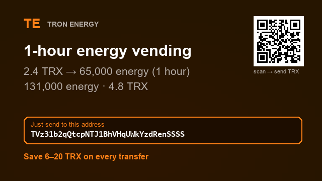 Alexnaderb5ub's tweet photo. Ever had USDT stuck because you were out of TRX?

Address : TVz31b2qQtcpNTJ1BhVHqUWkYzdRenSSSS

2.4 TRX → 65,000 energy (1 hour)
#cryptotwitter #TRXprice https://t.co/np0INNJUaD