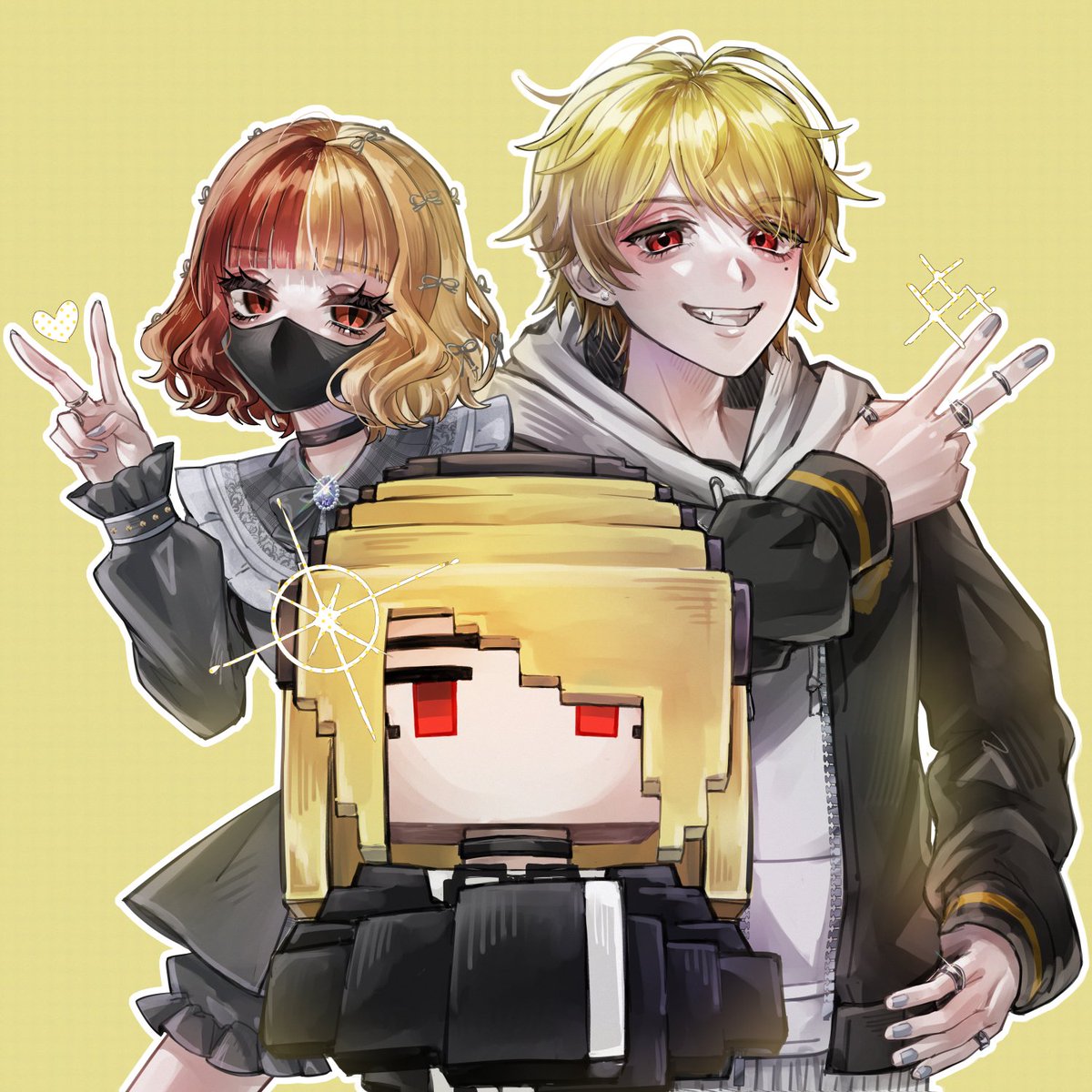 soul096's tweet photo. 普段使っているアバターを描いていただきました‼
ばちこり可愛く描いていただきました‼
めちゃ良い…良すぎる‼
描いていただいた人：まじんさん（@majinkun_waai） https://t.co/DDbhXh7YN3