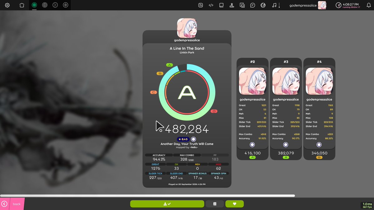godempress's tweet photo. new pb on my favoritest aim map 81 misses -> 62 misses (-19) + clip https://t.co/45mjEJgDui