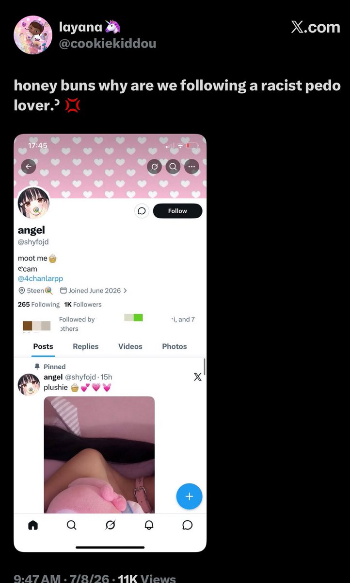 ebeefingbitch's tweet photo. @egirlfiles mind you we argued in january the video of emy saying ngr was from december and she kept trying to claim emy had changed… bitch u dont change in 3 weeks stfu dumb ass coon https://t.co/OYKRwkJicC