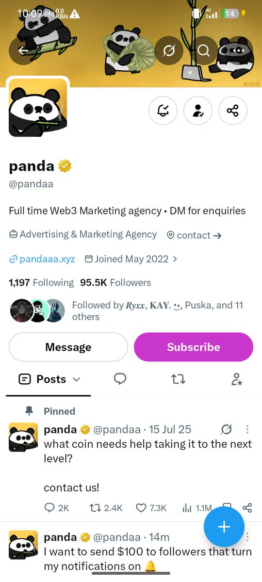 ALAMIN5459's tweet photo. @pandaa How much more proof will I give? I have never been able to win.
sol: GPHSY7YeBYSbAcE5aAvjeS9nLFVNNumZ7xsjtWc753Fx https://t.co/4CciZ0oesf
