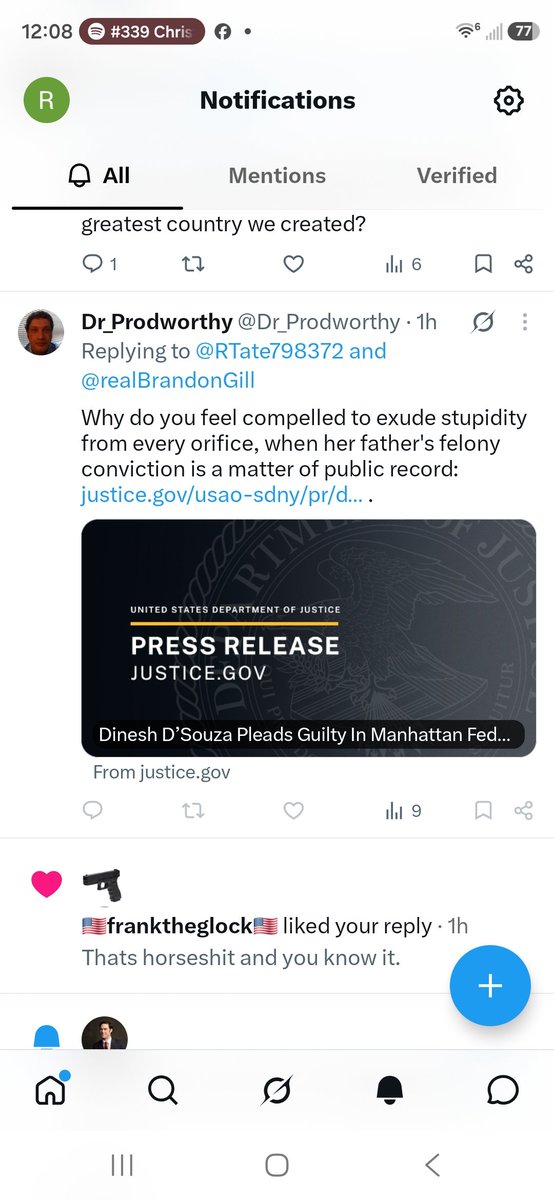 RTate798372's tweet photo. She is not her father. Her father was railroaded for doing a fraction of what democrats do blatently and routinely. https://t.co/WPbhMjlJcO