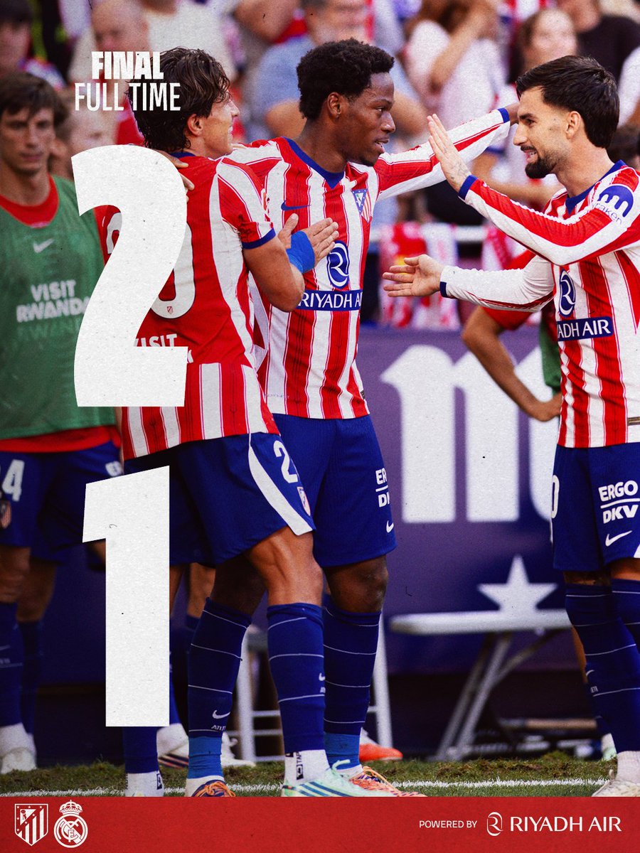 Atleti's tweet photo. EL DERBI ES ROJIBLANCO ❤️🤍 https://t.co/PiJqHRwQls