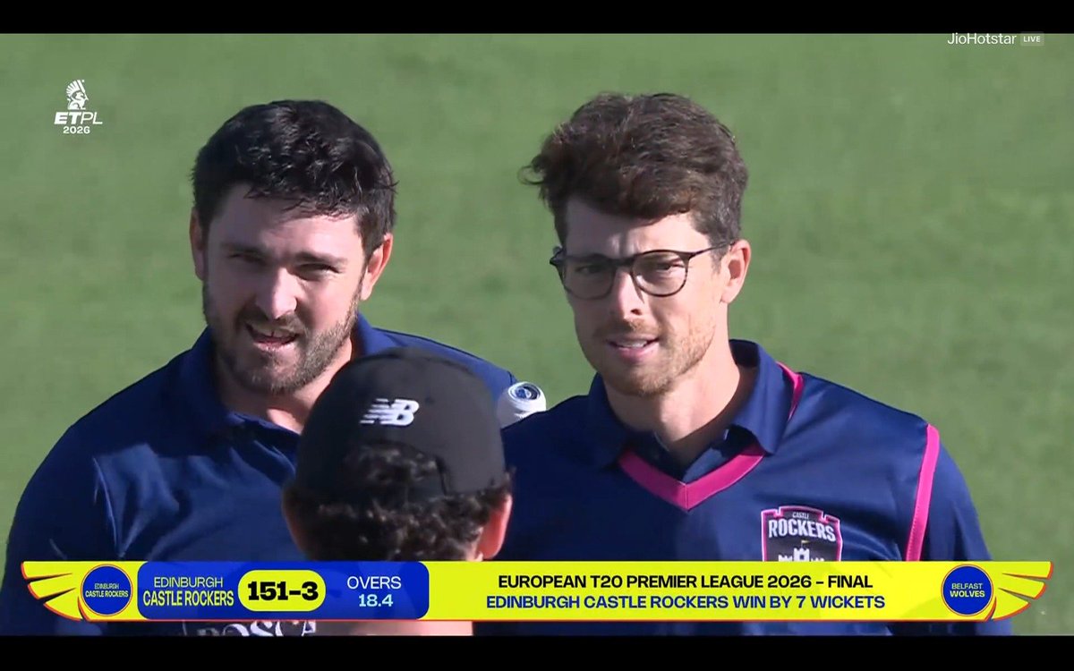 CricCrazyJohns's tweet photo. 🚨 CAPTAIN MITCHELL SANTNER &amp; HIS BOYS CREATED HISTORY 😍

- Edinburgh Castle Rockers won the first ever ETPL tournament. https://t.co/RGTeHyWUcV