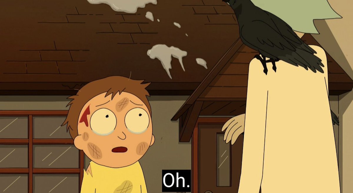 appleinii's tweet photo. rick sanchez im going to kill you with my bare hands i am NOT joking https://t.co/biObVfBhmz