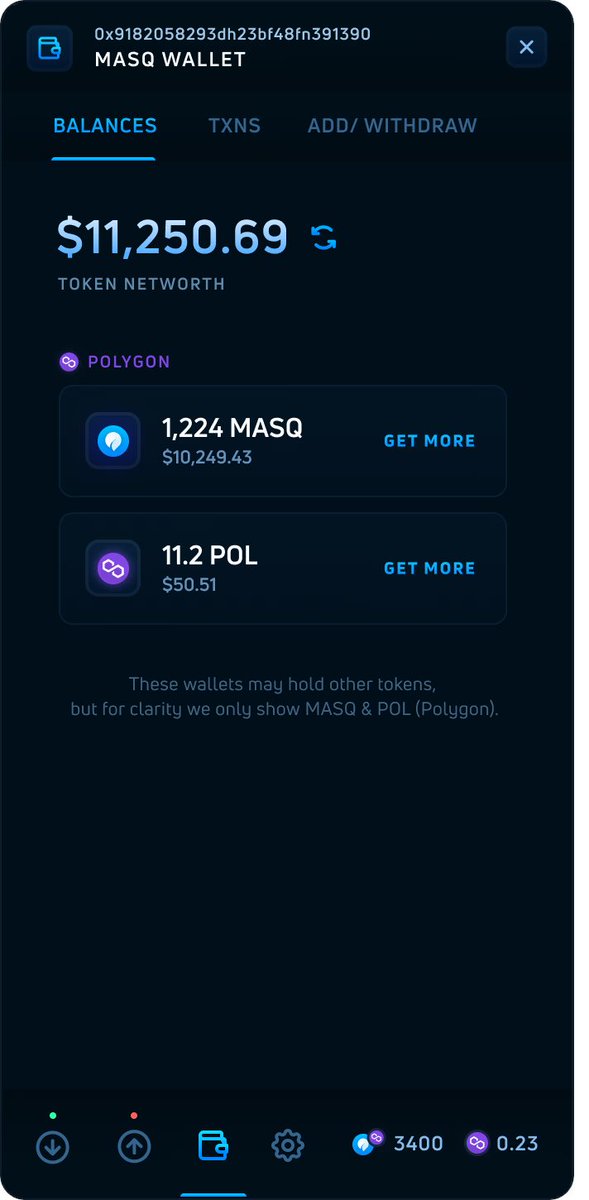 MasqbrowserRH's tweet photo. Run a Node, Earn Rewards

Quickly set up with the MASQ Browser and start sharing your internet connection with the network to earn MASQ utility tokens. The faster your internet, more you could earn.

Whilst not meant to be a substitute for an income, it can supplement your spending on using the dVPN when you want to be protected online!

https://t.co/7JOjQLVYIB
https://t.co/SWUtgfklDx