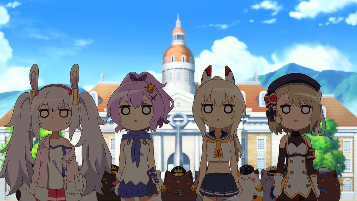 アズールレーン びそくぜんしんっ！にっ!! 第12話 ツイート画像 1
