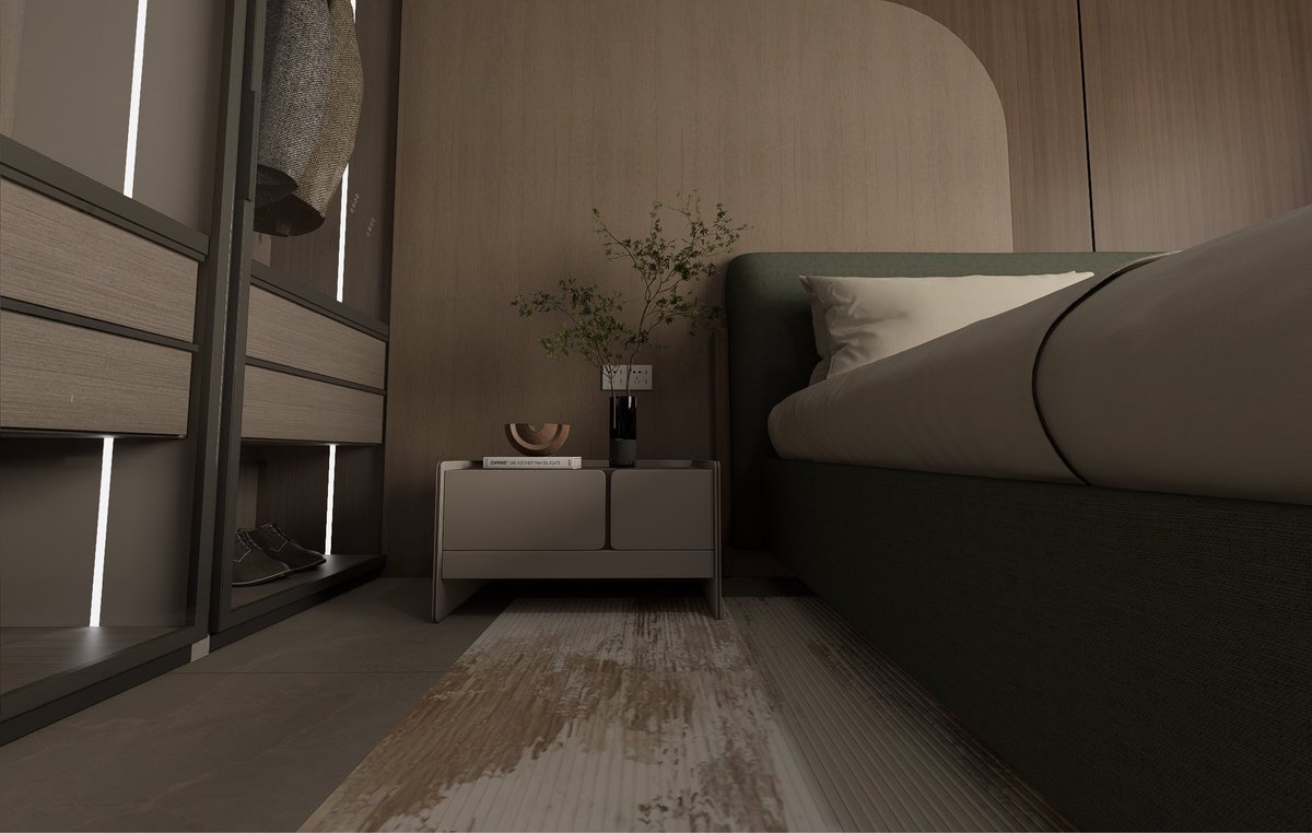 Lannyinteriors's tweet photo. Master bedroom interior 3d design https://t.co/5nmMoILHo8