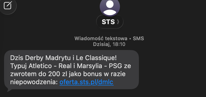 fenix1910_PL's tweet photo. Ej, Admin ale mecz Atleti to zaraz się skończy 😂 @stspolska https://t.co/nBjOJVkZPe