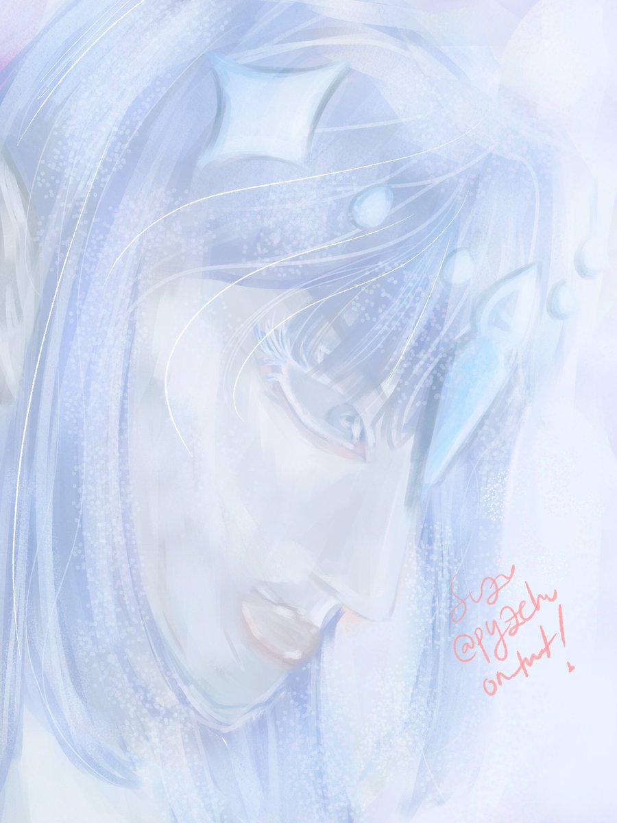 pyzchu's tweet photo. 👑❄️ #イラスト #Tsaritsa #GenshinImpact https://t.co/NImJxi1cXN