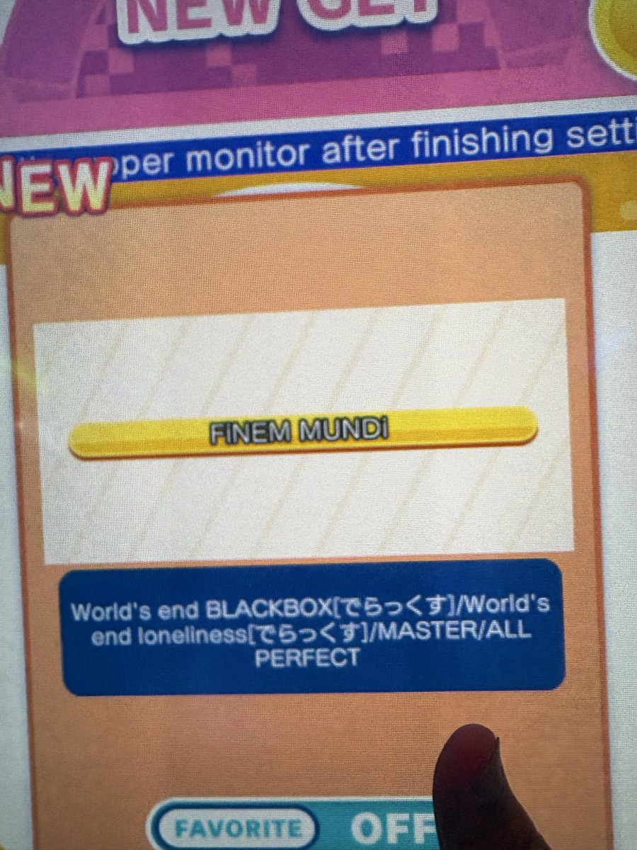 CTS_TOAST's tweet photo. World’s end BLACKBOX MAS 初AP!!!!!!
謝謝剛剛在場幫我加油的玩家以及阿鵝潘寶饅頭給我自信與契機拼這首
接下來就試看看紫XX AP吧
總覺得還是條很漫長的路呢 https://t.co/WcM5h6sIUd