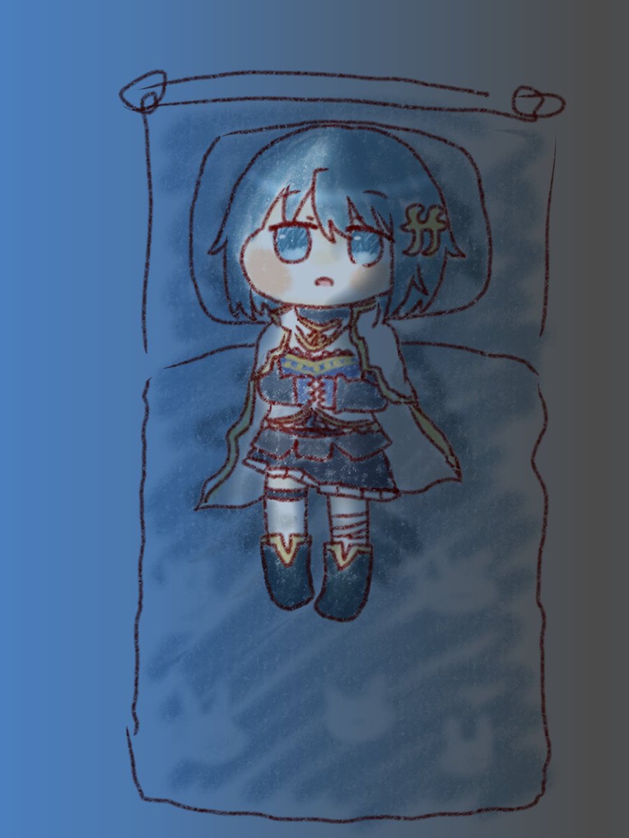 odd_loading's tweet photo. らくがき　不貞寝美樹さやかちゃん清書
廻天のこのシーンだいすき https://t.co/7jPzsPs7zU