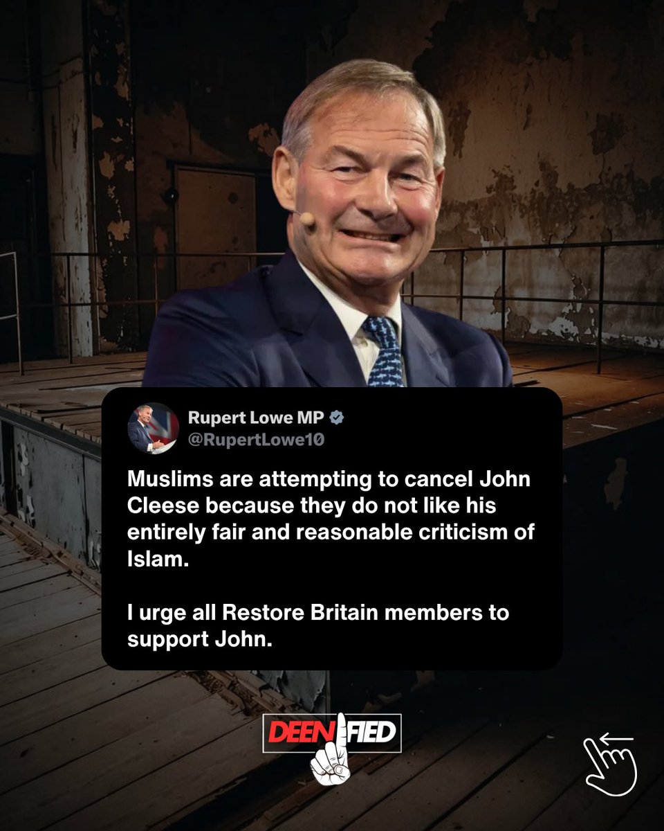 deen1fied's tweet photo. The double standards speak for themselves.
Our response to @RupertLowe10 ⬆️
#ruperlowe #hypocrisy #deen1fied #muslim https://t.co/65VDyXPEGq