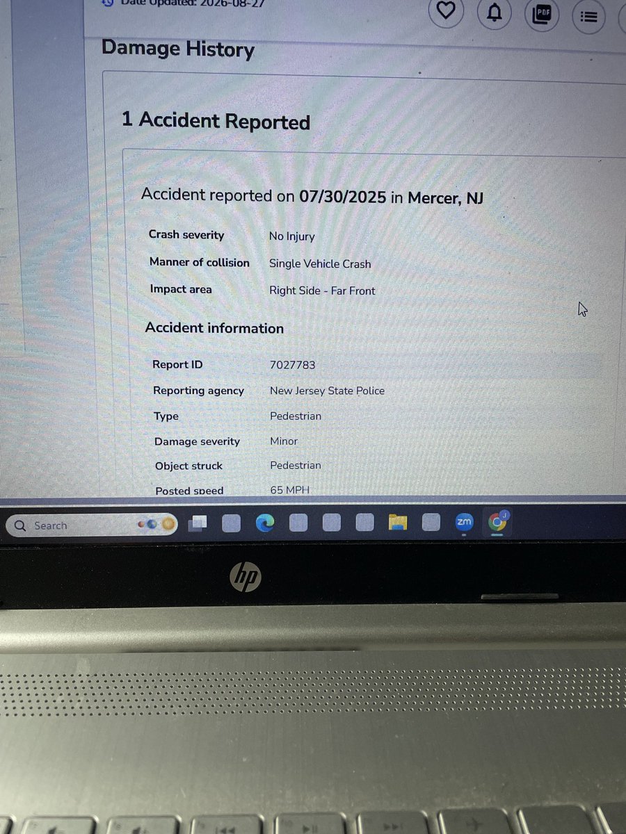 llocrasto4619's tweet photo. @NJSP on July 30, 2025 my husband John J. LoCrasto 3rd was and KILLED while on the side of the road. Why does this report say “NO INJURIES”. Over 2 weeks ago I opened an OPRA request, 1st time denied. 2nd time they got the 7 days and now want over a month more. https://t.co/ufMjEttFgh