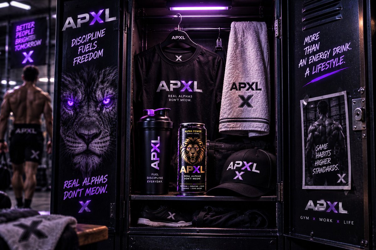 APXL_AlphaLion's tweet photo. WEB: https://t.co/ai6GtBrrxA
TELEGRAM: 📷 APEX LION COIN https://t.co/oaU0UNLaBx
INSTAGRAM: apexlioncoin_apxl
YOUTUBE: APEXLOINCOIN
X:  @APXL_AlphaLion
#ENERGIDRINK #MONSTER #REDBULL #GYM #VIRAL https://t.co/u4MHpyU9k1