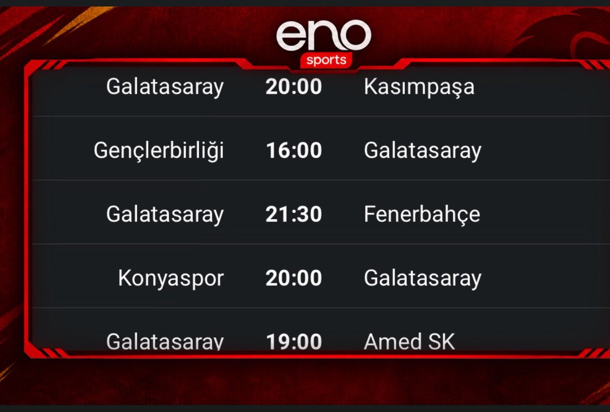 enosportz's tweet photo. Sizce, Galatasaray önümüzdeki 5 maçtan kaç puan toplar? https://t.co/ntaecRLe4c