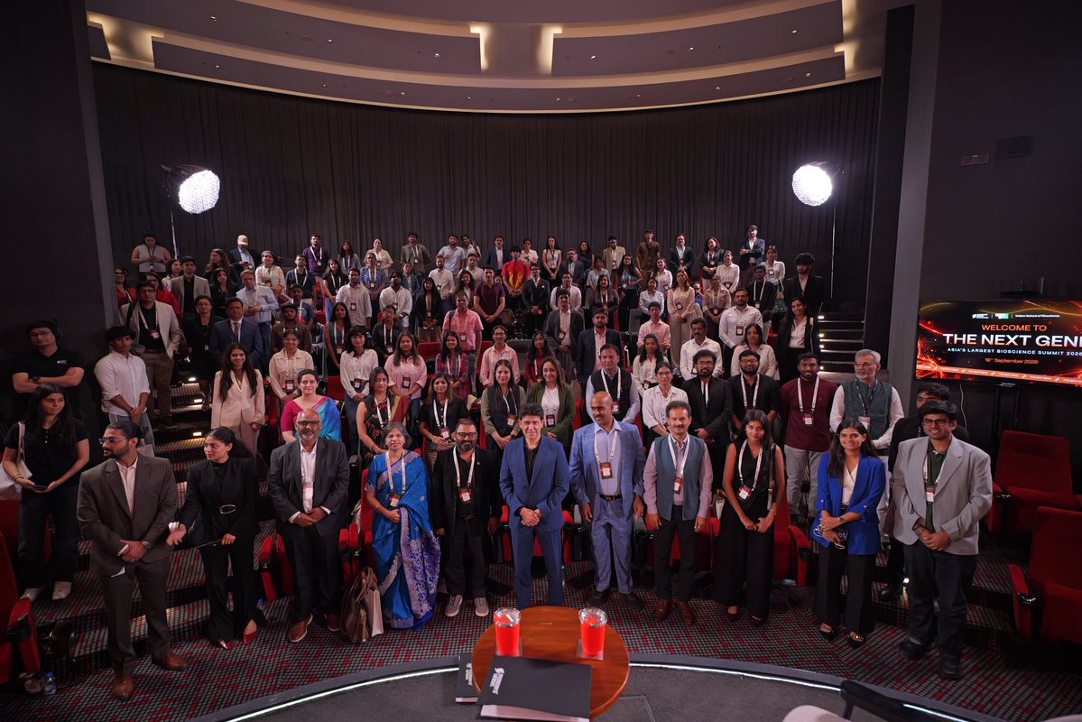 DoctorNene's tweet photo. Science moves forward when curious minds come together.
Great to be part of The Next Gene 2026 at Masters’ Union, discussing the future of bioscience, technology, longevity and healthcare - and meeting some of the minds shaping what comes next. #TheNextGene https://t.co/eS4e2G8MKe