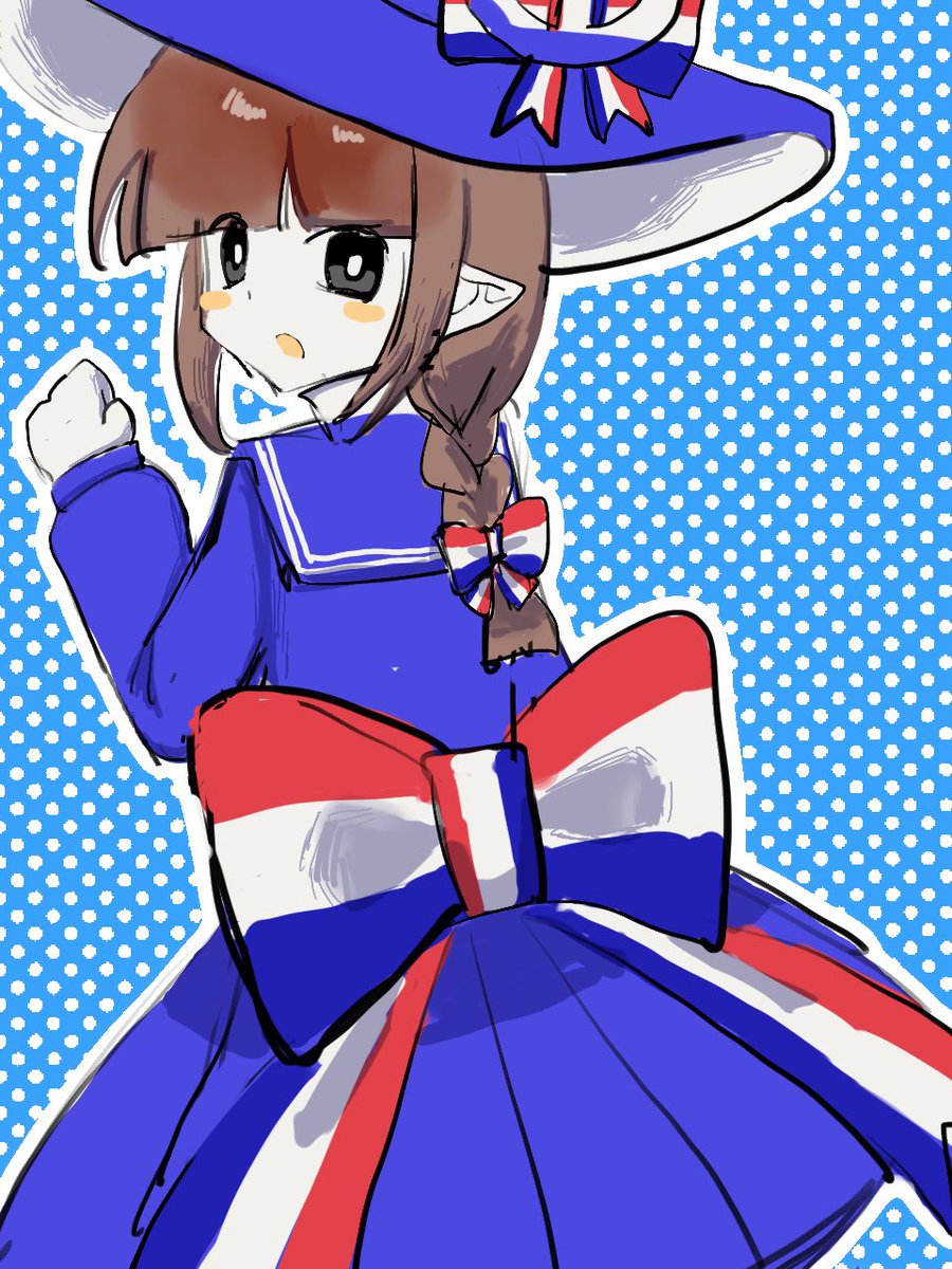 jyxmpt's tweet photo. I just wanted to draw a ribbon 🤪 #funamuseum https://t.co/KZmc6beNru