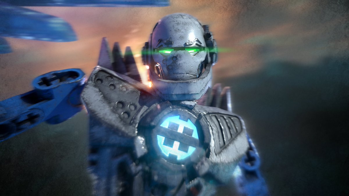 Glitch597O's tweet photo. More Hero Factory fan art and mods! Might not interest everyone but I enjoy doing this stuff for fun always!

Fan art of Stormer Infected/Corrupted by Meltdown's Nanobots! 

ArtStation post of the art: https://t.co/uOfHZiAd3Z

And RE9 mods! Available here: https://t.co/NQHAeu5O7D https://t.co/NfzMUg1mWL