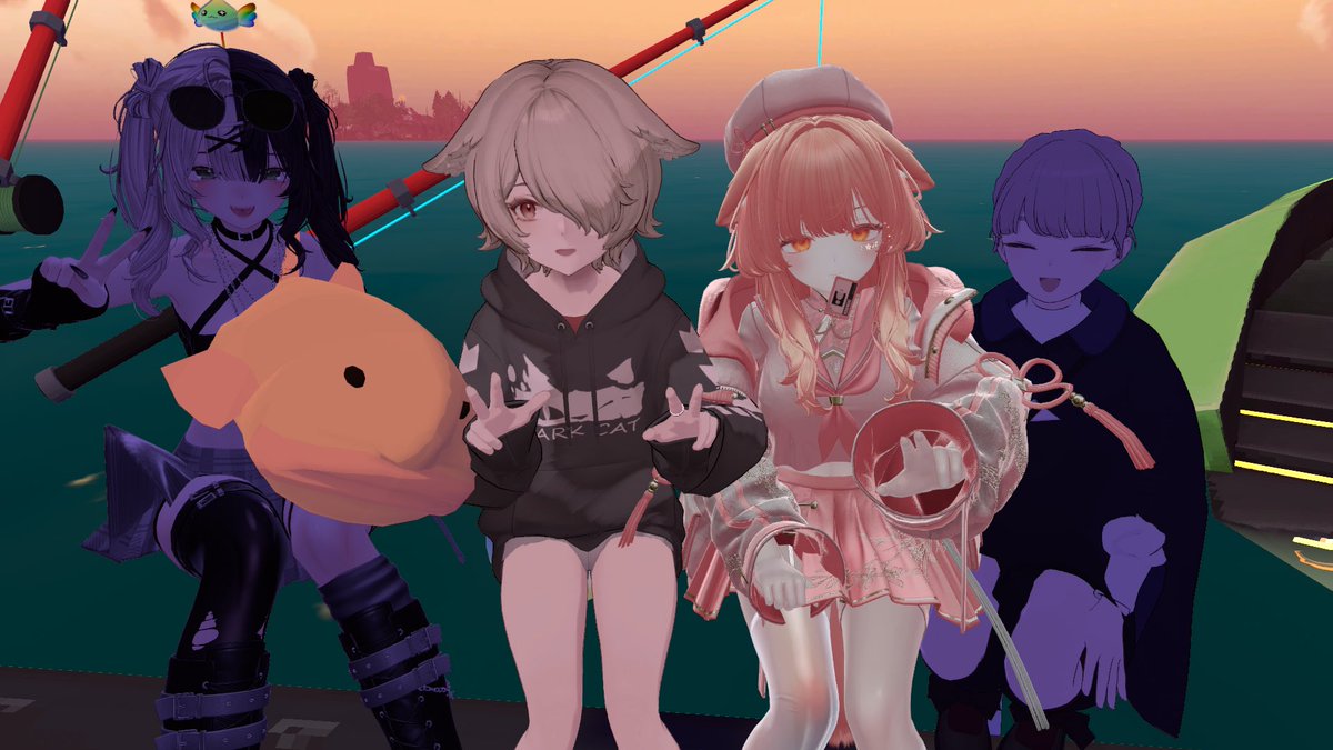 babu_vrc's tweet photo. そして魚釣りハマり中🎣 https://t.co/m18vD7xoYZ