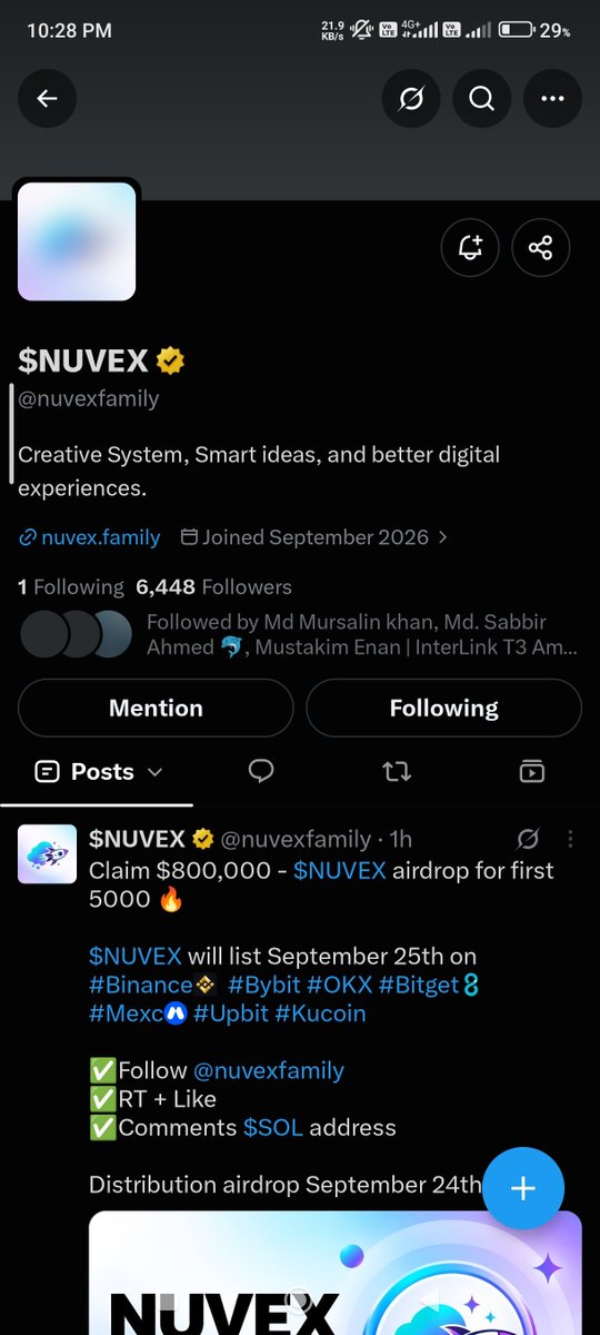 NoobMan6543's tweet photo. @nuvexfamily F51vtfXfpKbDmaXYukuomuKDC6kvvZKDrnmzyyrYt9eb https://t.co/A7QWJeOzjt