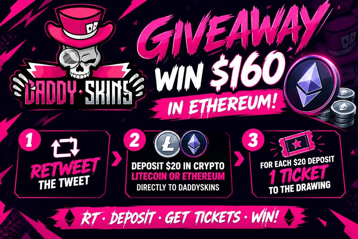 fREBER44's tweet photo. $15.00 in #ETH🔴stream giveaway:       
  ⚠️To join:        

✅Retweet this tweet 
✅Tag 1 friend from community    
✔️Join discord:
https://t.co/4kD2CbyDhq
✅Be on stream: https://t.co/6QmyLVSk8w

Rolling $160 giveaway on stream:
https://t.co/ByUlaMUTDA https://t.co/21ikICeJ4w