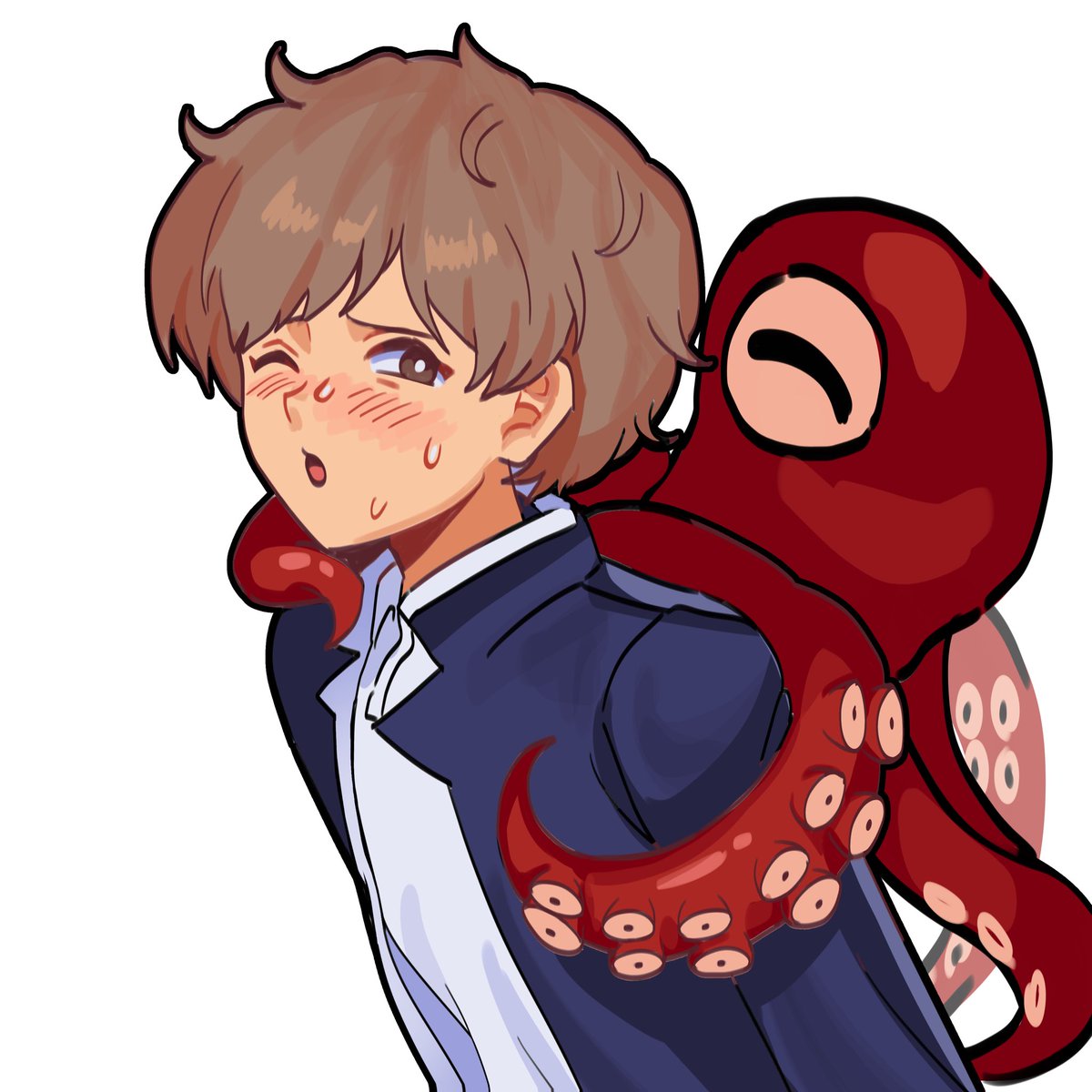 Peppyrony's tweet photo. old art i made #goforitnakamura #hirose 🦀 https://t.co/s4ZnWZqCwf