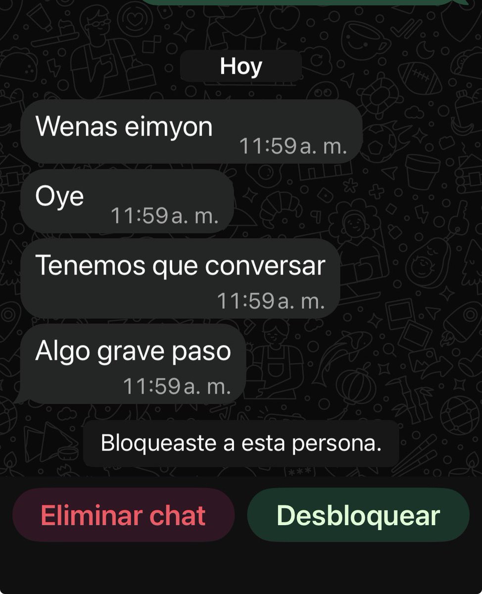 Ryolen27's tweet photo. Este enfermo cree que no me vi el Space de ayer y no estoy informado me mete a un grupo con miguele para deseguro querer manipularme, eres un enfermo solo por estsr ardido planeabas doxearme hacerme daño real a mi persona, no me vuelvas hablar ni a mencionar ya todos saben lo + https://t.co/A6Z4TWCfAA