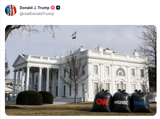 SaltyGoat17's tweet photo. I never get upset when someone uses my material, I actually take it as a compliment.

But I LOVE IT when Trump does!!!😎 https://t.co/noKOAb39s6