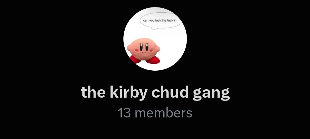 Bandee1996's tweet photo. // me and the other Kirby parodies have a group chat, if you're also a Kirby parody I'll gladly let you in !! https://t.co/U1yLN62Ca0