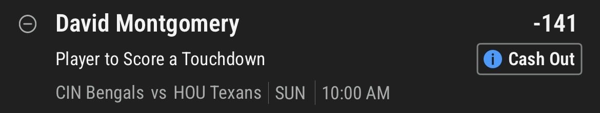 Parlay_JP's tweet photo. @Dataman422 D. Swift CHI anytime TD -130
D. Montgomery HOU anytime TD -141
C. Ward TEN ov 0.5 INT -120
Bears -4.5 -109 https://t.co/ycj3rwJAmV