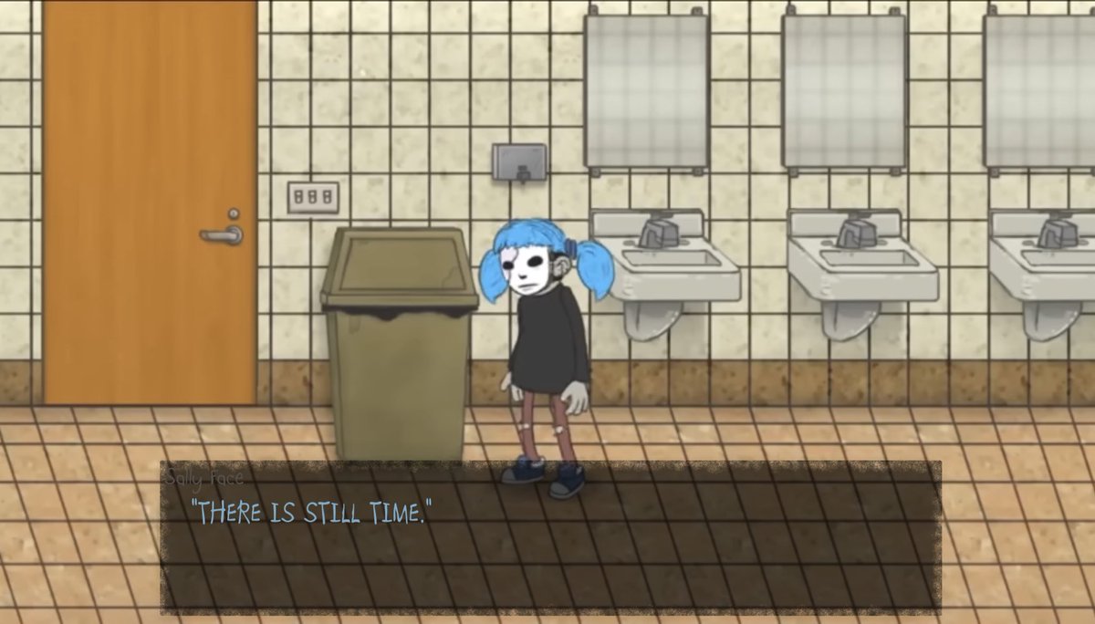 Ashyrore's tweet photo. Did yall know I deeply love the game Sally Face #funfactsaboutme /SILLY #isawthetvglow #thereisstilltime #sallyface https://t.co/qzv6DY9oKh