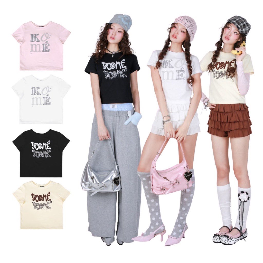 benzbamn's tweet photo. ￼kome.offi เสื้อยืดทรง relaxed fit ลาย bonnie/dizzy collection Afternoon play date #ส่งต่อcintage #ส่งต่อstylist #ส่งต่อduex #ส่งต่อเสื้อผ้ามือ2 
🛒 https://t.co/ECePEn9PFn https://t.co/zqdlMiTcez