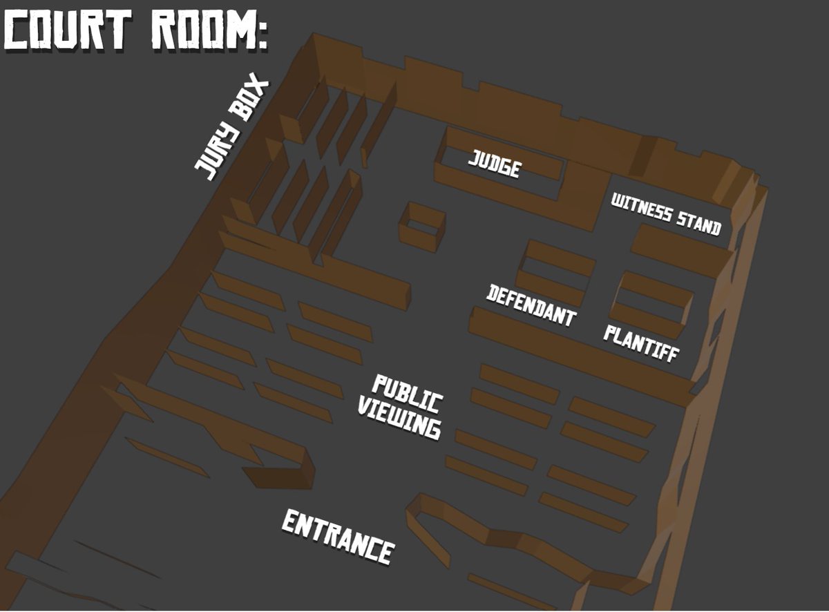 SoggyFryRDR's tweet photo. Cut RDR1 Blackwater City Hall Interior (revisited):
Provided are more images of the cut interior with extra information on the details. 

Thanks to Krissy for identifying the court room and Dick for identifying the possible probation office! https://t.co/OLR5OEhzrr