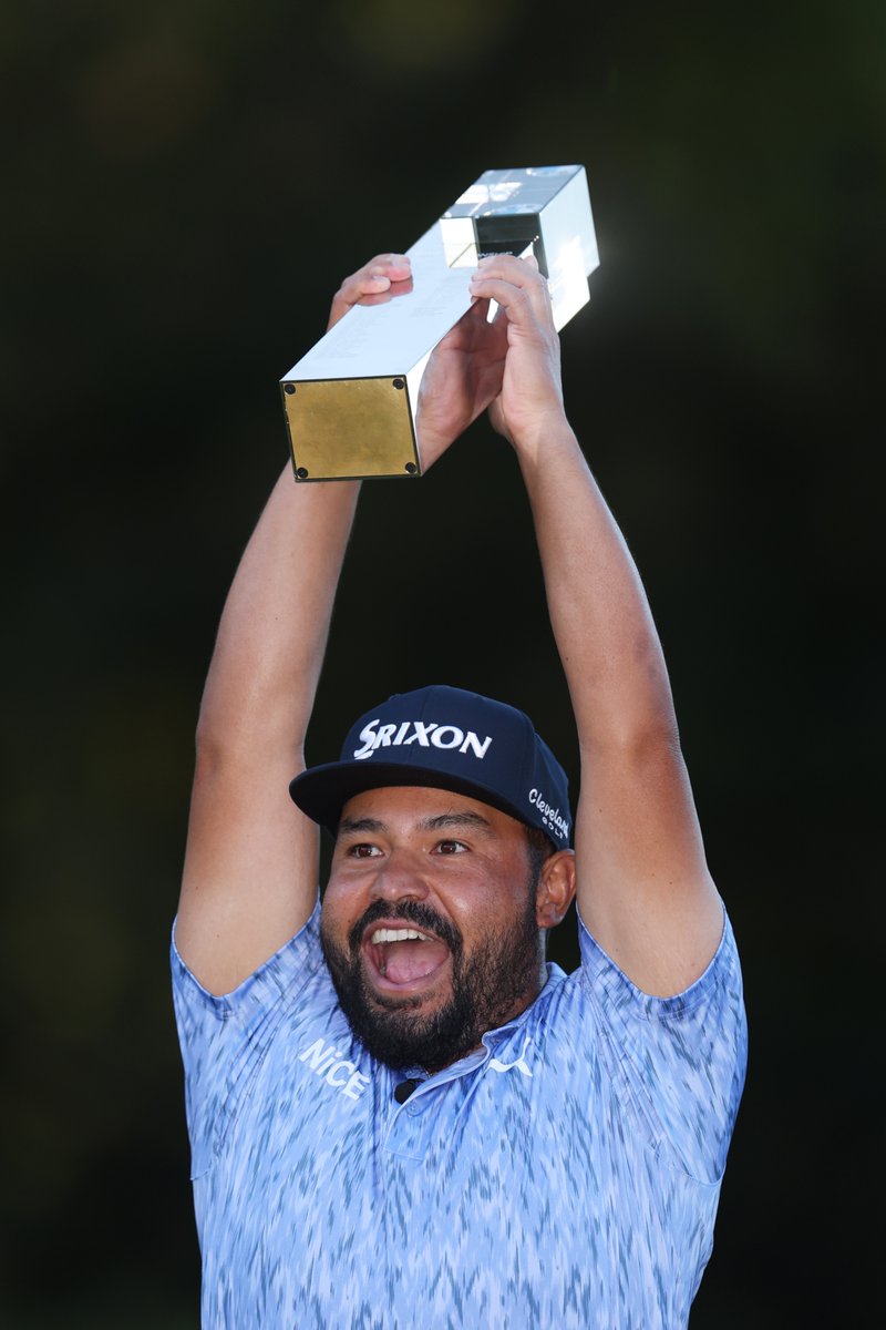 DPWorldTour's tweet photo. The 2026 BMW PGA Champion - J.J. Spaun 🏆

#BMWPGA | #RolexSeries https://t.co/rvpHz18LVk