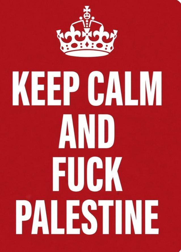 Nataliafaddb's tweet photo. FUCK Palestine https://t.co/H0A7HNPOcA