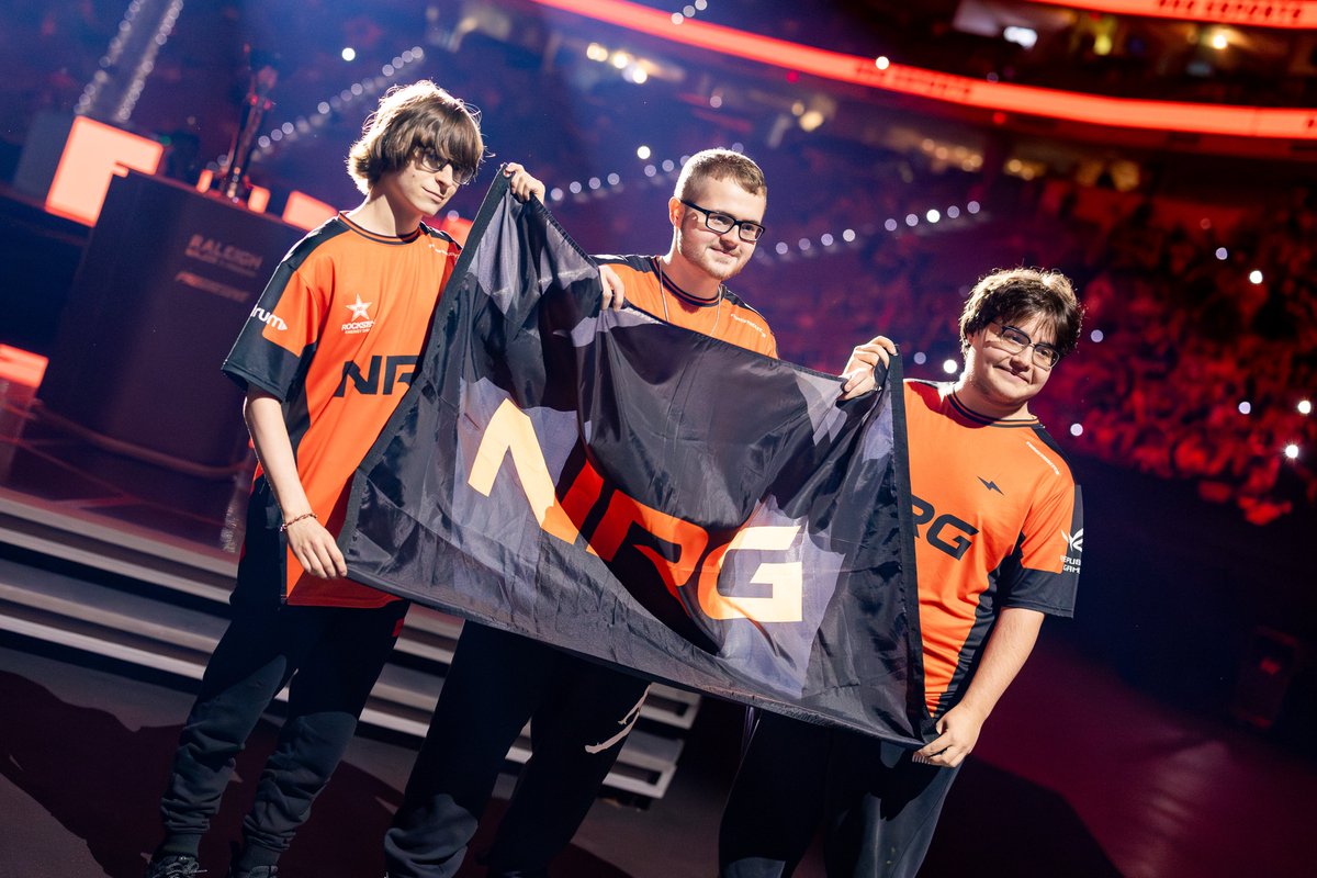 gcindisguise's tweet photo. this might be the end of the nrg era of rocket league 💔 https://t.co/3wvQTlvPwm