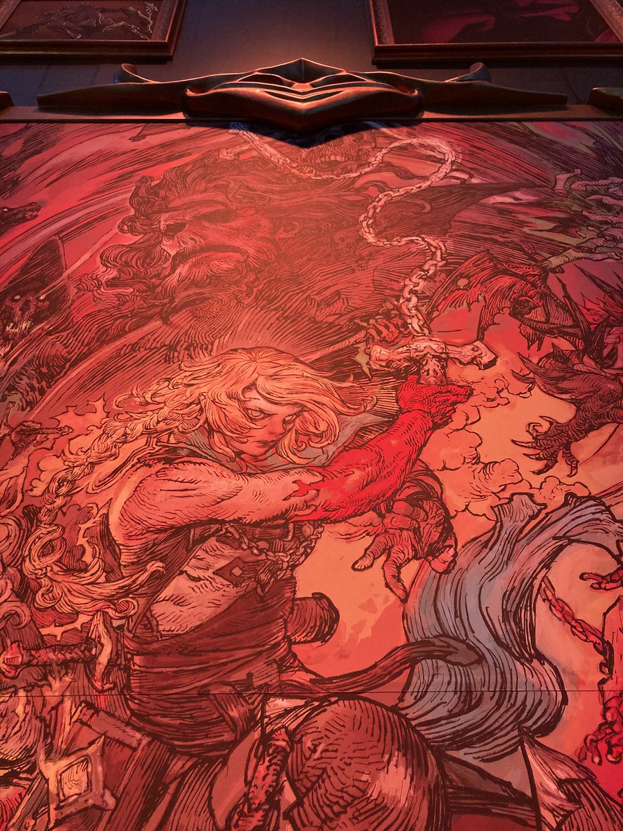 ezume_90's tweet photo. #CVBC_TGS
試遊やってきたけど操作感良くて楽しみだ〜
並んでる間に絵画も見られていいブースレイアウトでした https://t.co/gafTlAPCJ8