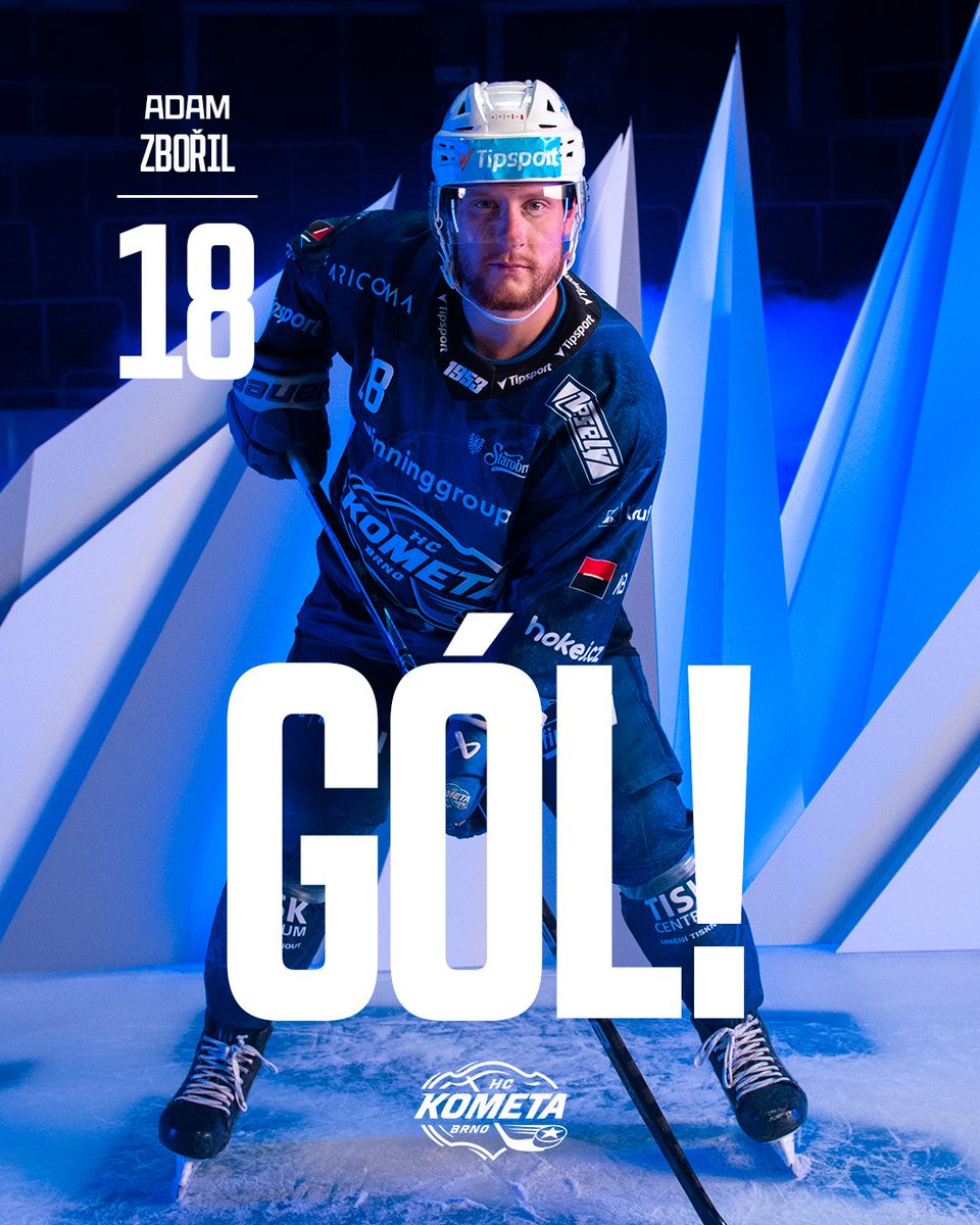 HCKometa's tweet photo. ⏰ 47:11 | GÓÓÓÓÓL! 🚨
TAK TO BYLA PARÁDA! 🔥 ADAM ZBOŘIL krásnou bekhendovou kličkou proměnil trestné střílení a vedeme. 🤩

#KOMMHK 2:1 #TELH https://t.co/V2eaCuRBWn
