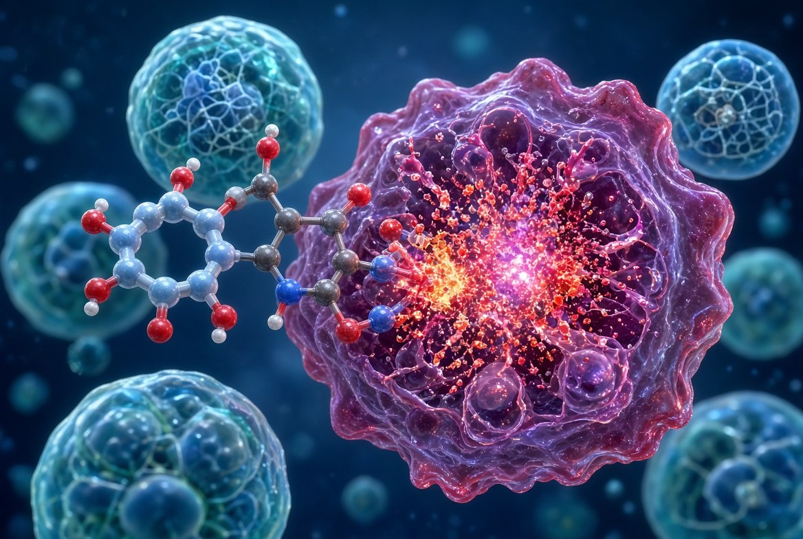 SputnikInt's tweet photo. Russian-led team develops ‘Trojan horse’ drug to attack cancer cells

An experimental anti-cancer prodrug designed to activate only after entering malignant cells was developed by scientists from Russia and France

🔸 The treatment uses alkoxyamines, which generate radicals that destroy cellular structures

🔸 The active compound is attached to galactose via a self-immolative linker, keeping it inactive until it encounters β-galactosidase, an enzyme elevated in cancer cells

🔸Once triggered, the linker breaks apart and releases the alkoxyamine inside the malignant cell, killing it

🔸 The compounds suppressed several cancer cell types in lab tests, including prostate, ovarian, and breast cancers and T-lymphoblastic leukaemia

The approach points toward cancer treatments that deliver their toxic effect more precisely while reducing damage to healthy tissue