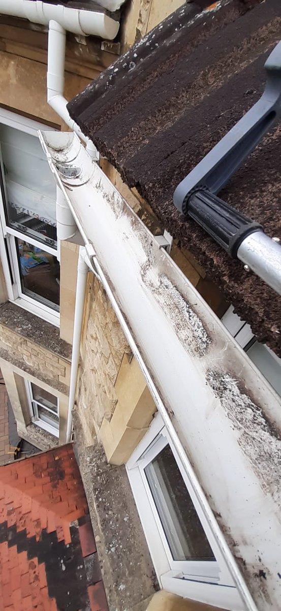 bathwindows's tweet photo. Cleaning gutters at Forester Road in Bath. https://t.co/9PlNofVNoW