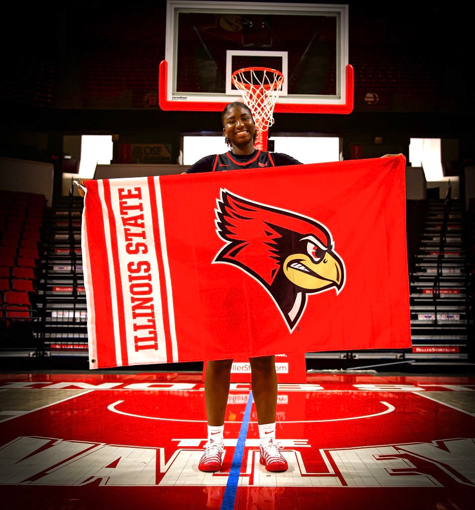 MaliaHoops_2's tweet photo. After an amazing visit I am blessed to receive an offer from @RedbirdWBB !! Thanks @CoachKGillespie and the coaching staff thanks for a great time I look forward to building this relationship! 

@IndyOneSpreen @IndyOneEYBL @dannyriego - #weareone https://t.co/z7w4KmST2X