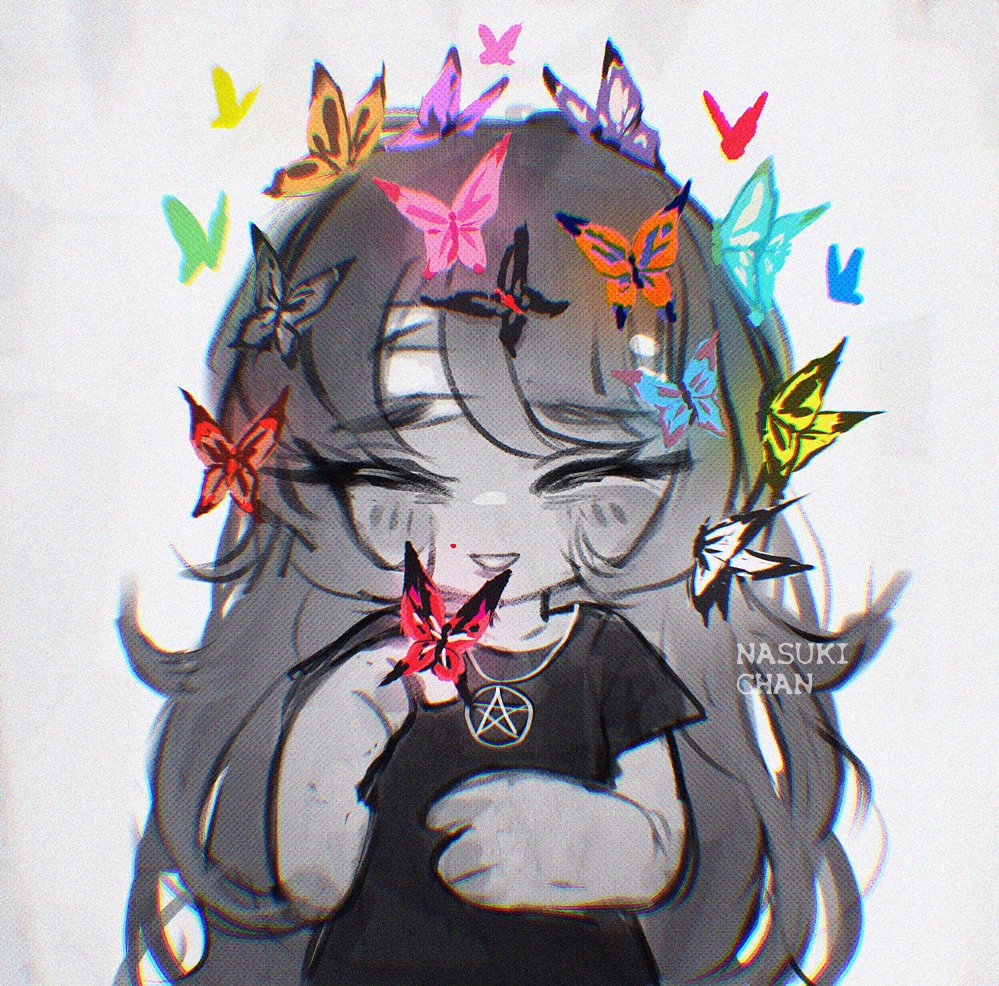 NasukiChan's tweet photo. Thank you for being there 🖤🦋 https://t.co/ttdVeXkDQc
