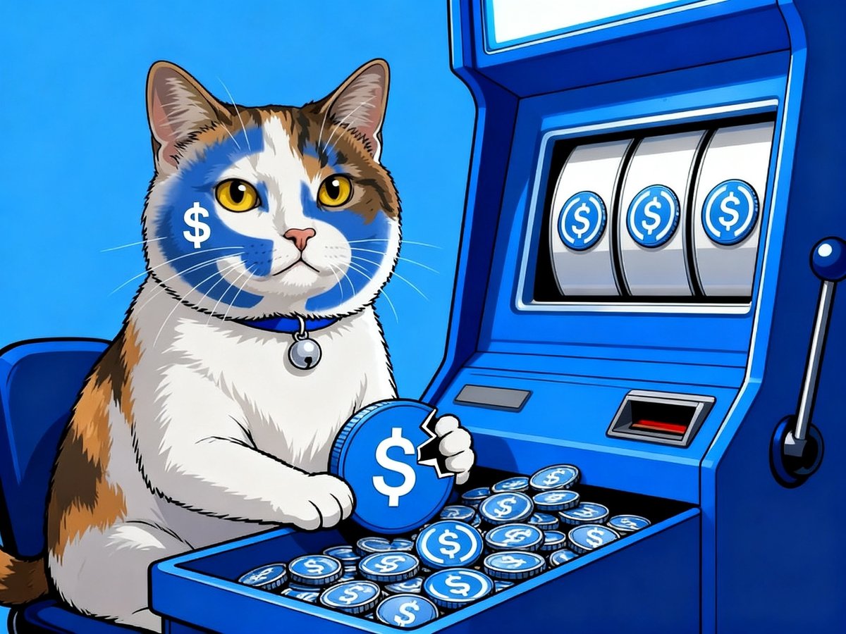 USDCatArc_'s tweet photo. when u already know what the three symbols are going to be it's not really gambling https://t.co/WyYCo3usYQ