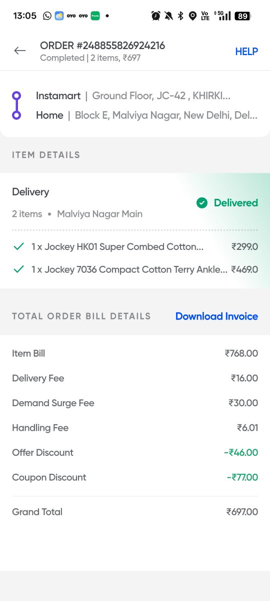 makkerdeepesh's tweet photo. @SwiggyCares @Swiggy why you sending old dirty dull products when charging fresh no discount rate assholes https://t.co/XMHfuaJ9CY